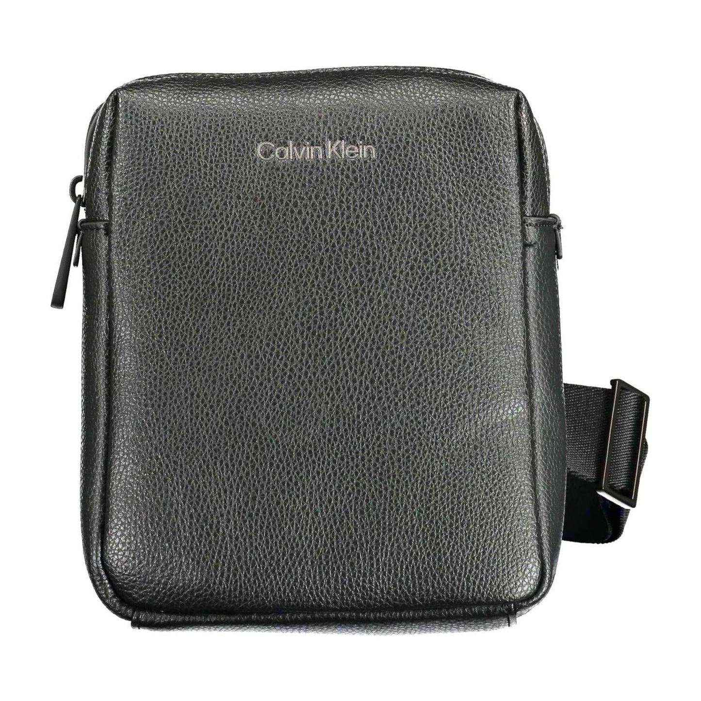 Calvin Klein Black Polyester Men Shoulder Bag Calvin Klein