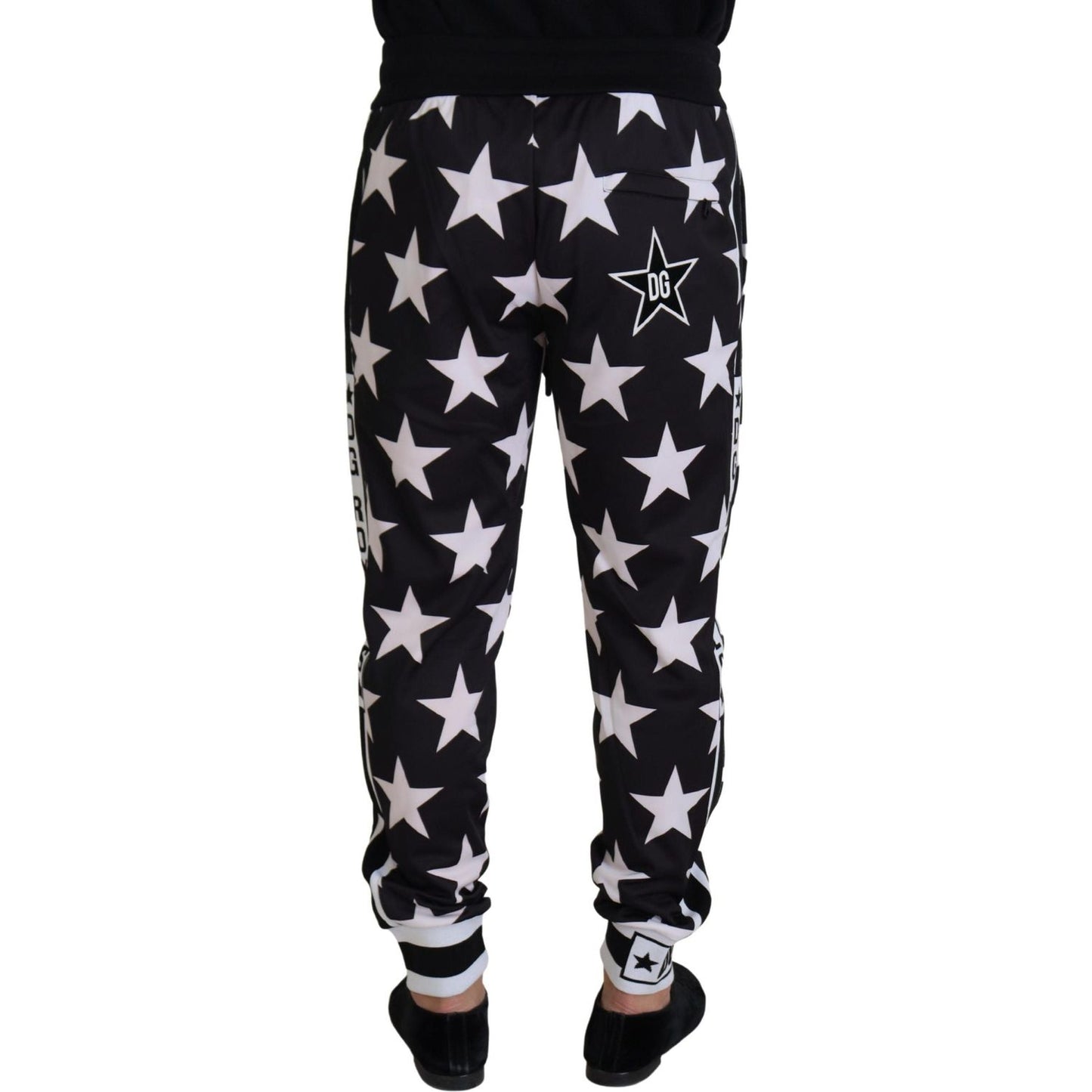 Dolce & Gabbana Star Print Casual Sweatpants with Logo Detail Dolce & Gabbana