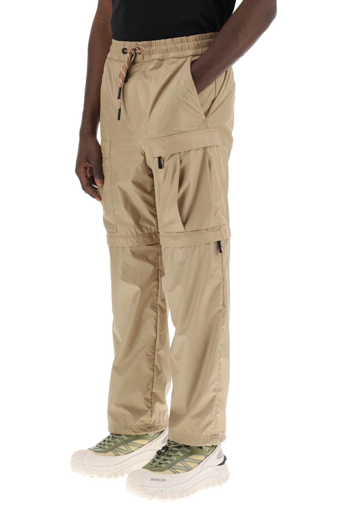 Moncler Grenoble convertible ripstop pants in italian Trousers Moncler Grenoble