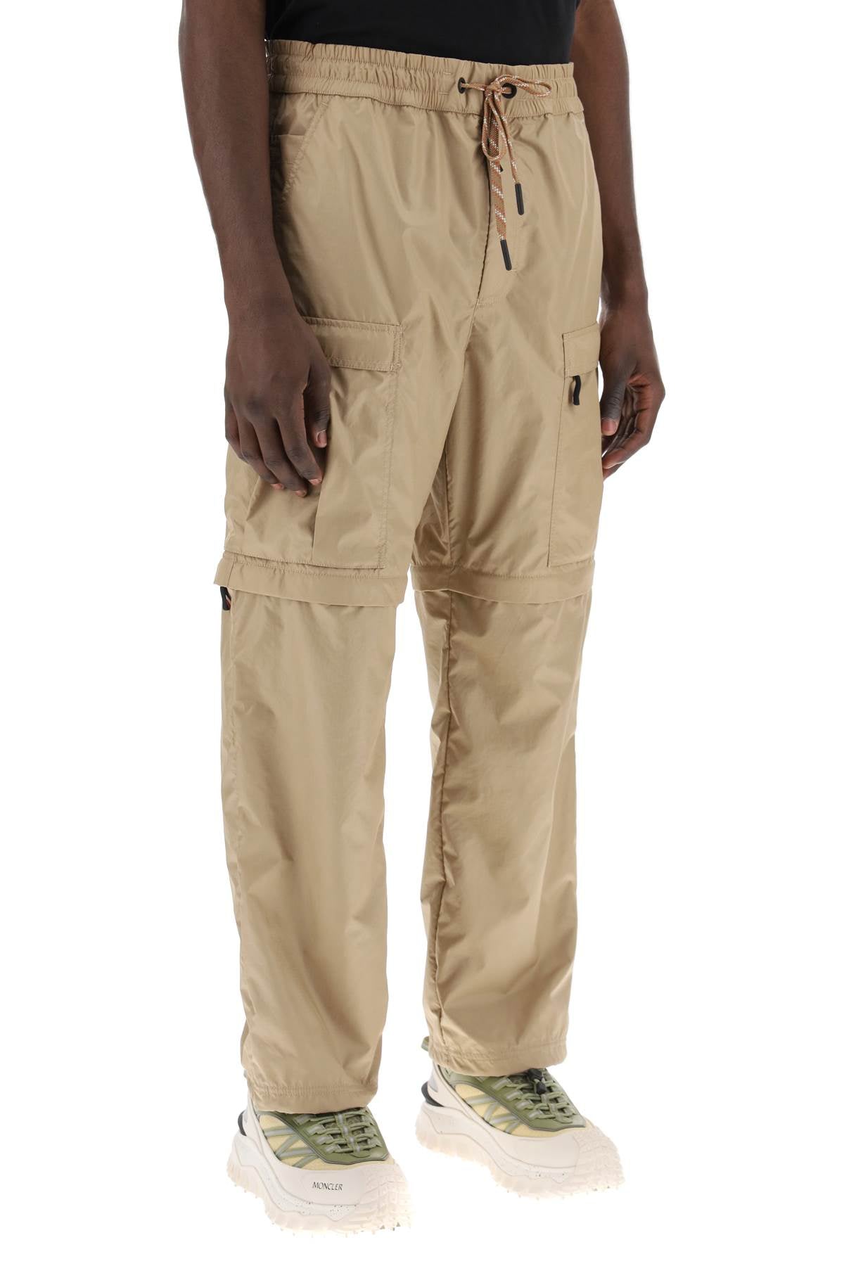 Moncler Grenoble convertible ripstop pants in italian Trousers Moncler Grenoble