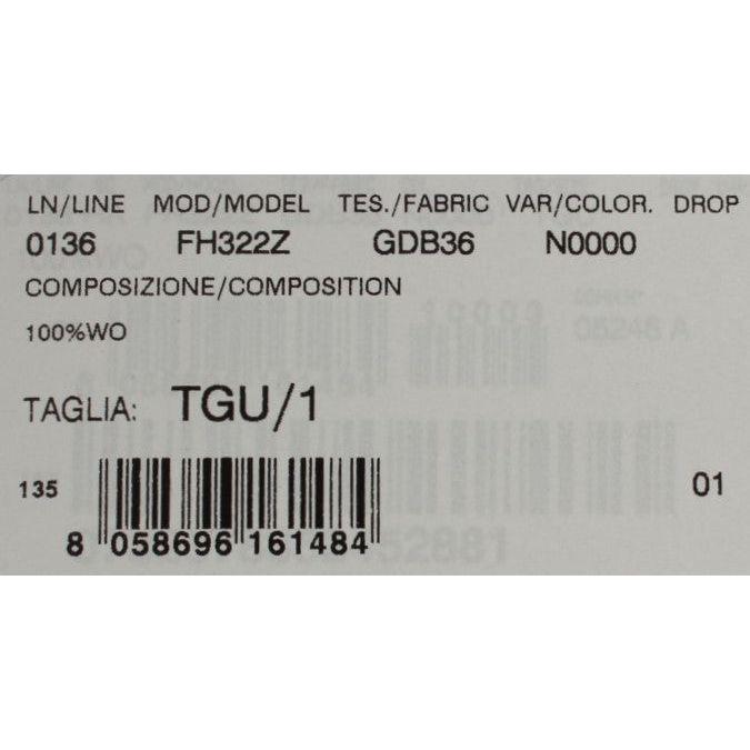 قبعة دولتشي آند غابانا الأنيقة المصنوعة من الصوف باللون الأسود والمزخرفة بالزهور