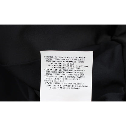 Exte Black Stretch Single Breasted Blazer Jacket