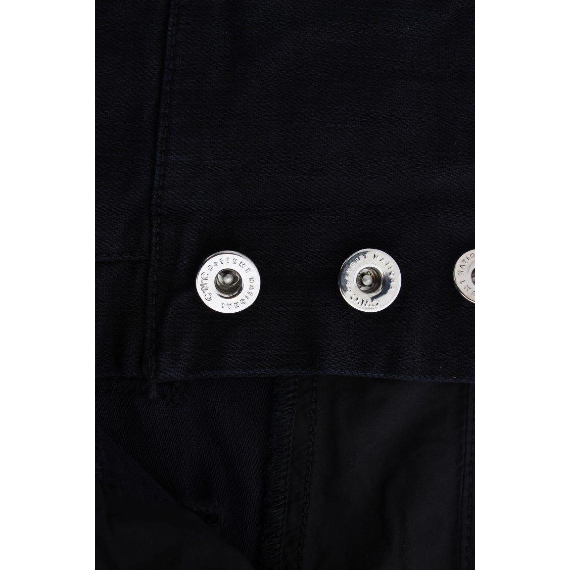 بنطلون جينز أسود ضيق وأنيق من كوستيوم ناشيونال