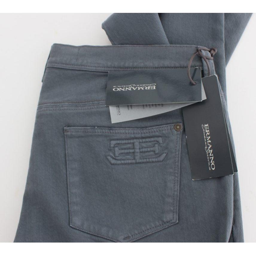 Ermanno Scervino Chic Slim Fit Bootcut Denim Indulgence Jeans & Pants Ermanno Scervino