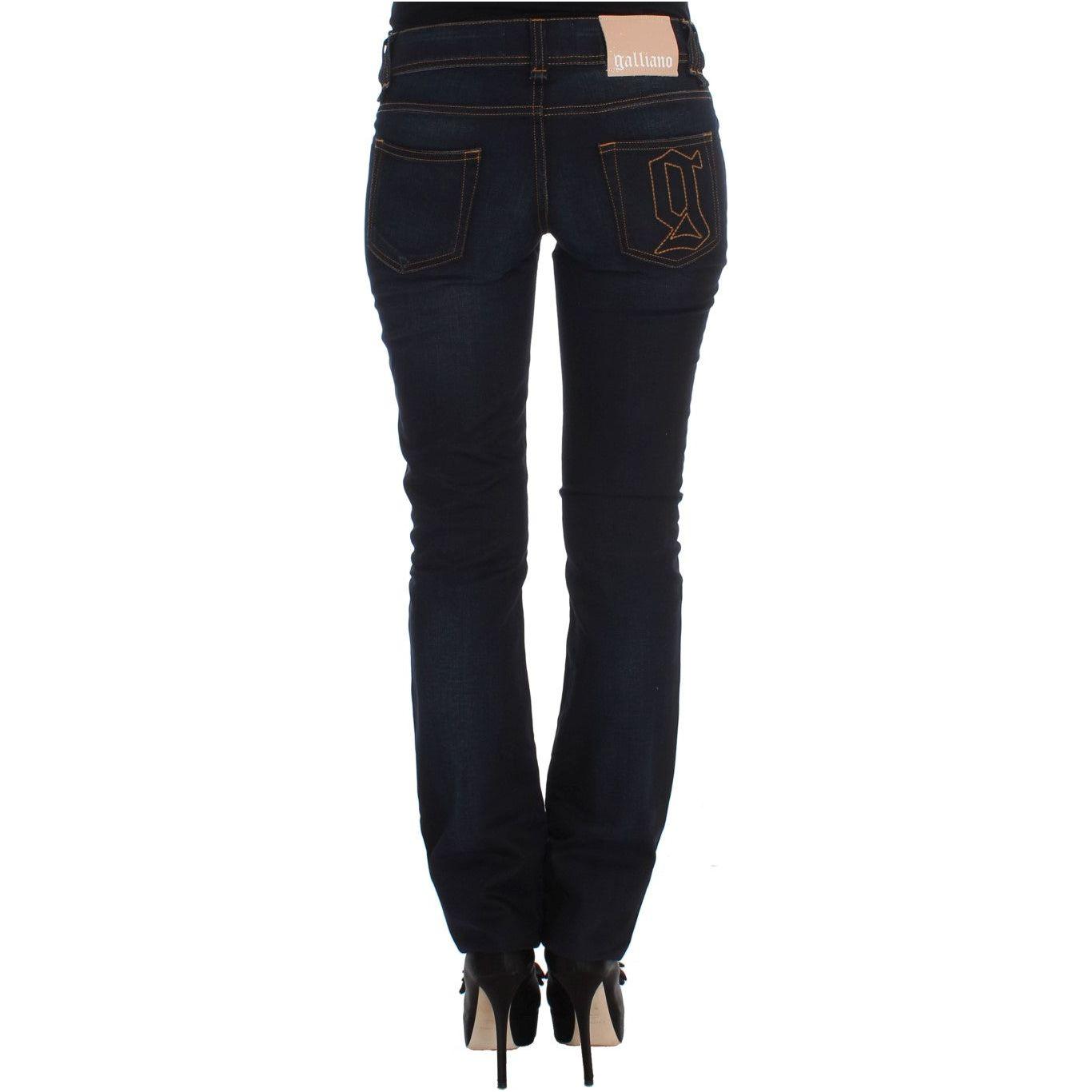 John Galliano Elegant Slim Fit Designer Jeans John Galliano