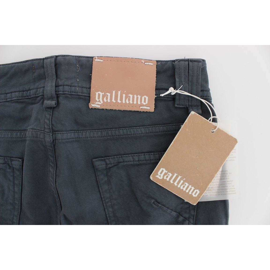 بنطلون جينز أنيق بقصّة Slim Fit من John Galliano