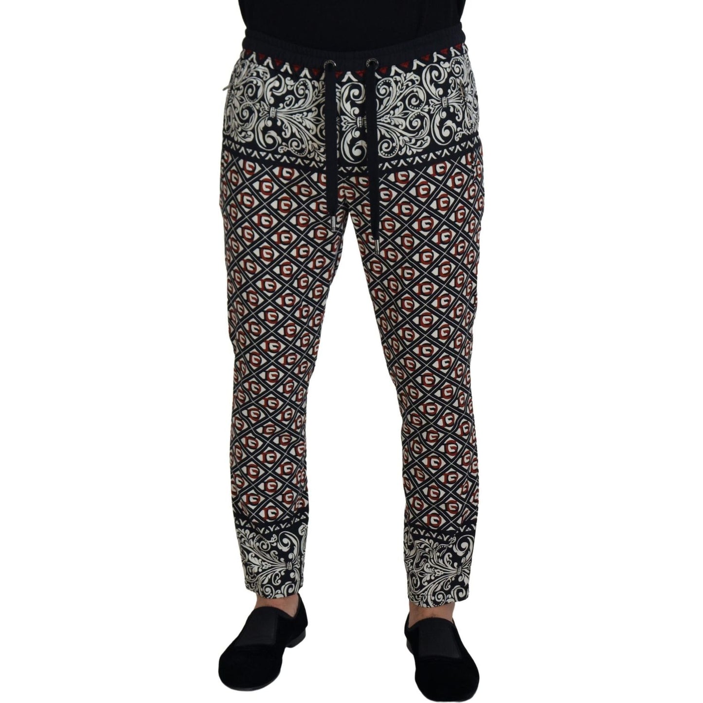 Dolce & Gabbana Elegant Multicolor Jogging Trousers Dolce & Gabbana