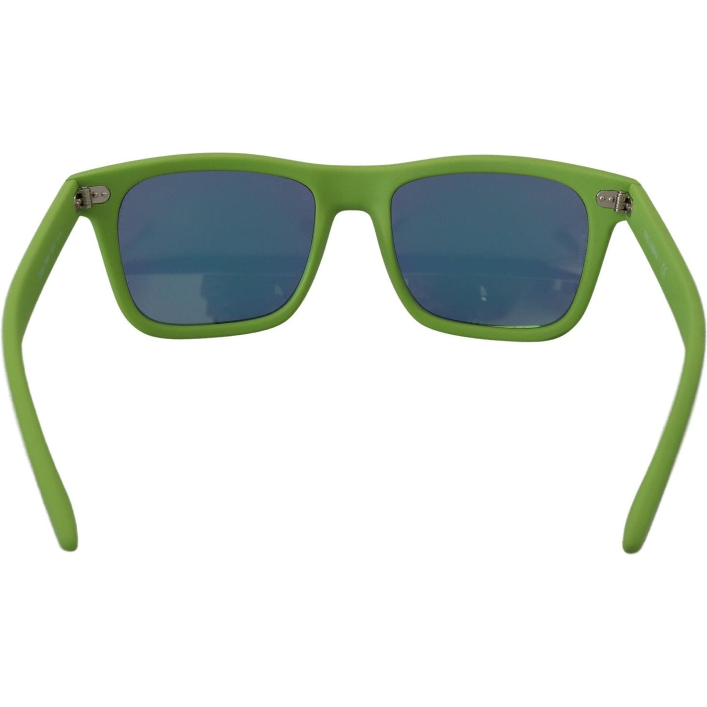 Dolce & Gabbana Green Rubber Full Rim Frame Shades DG6095 Acid Sunglasses
