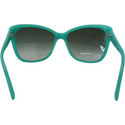 Dolce & Gabbana Green Stars Acetate Square Shades DG4124 Sunglasses