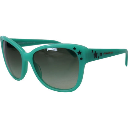 Dolce & Gabbana Green Stars Acetate Square Shades DG4124 Sunglasses
