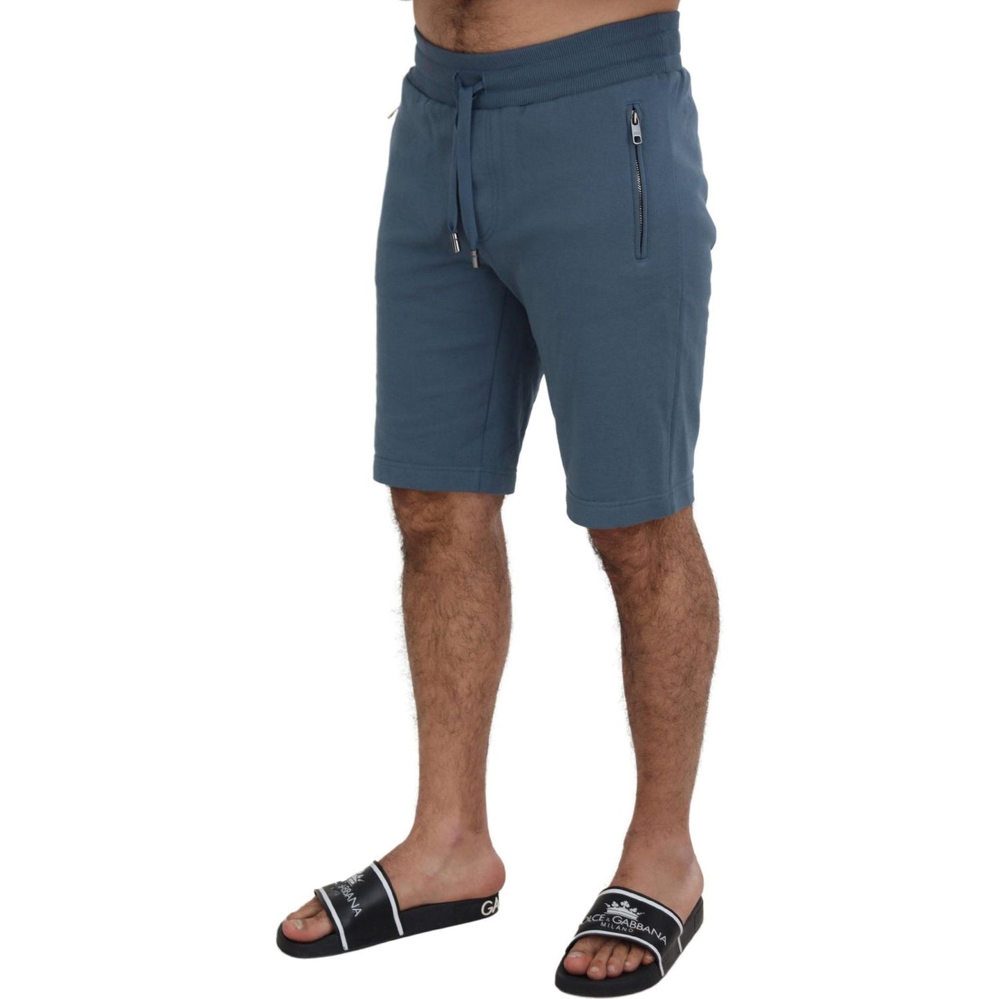 Dolce & Gabbana Elegant Blue Bermuda Shorts - Regular Fit Shorts Dolce & Gabbana