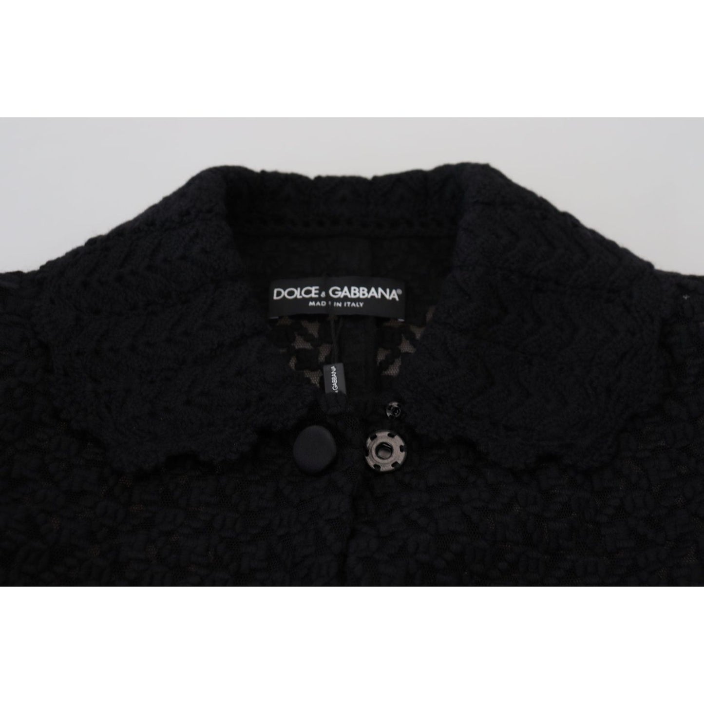 Dolce & Gabbana Classic Button Down Knitted Long Jacket Dolce & Gabbana