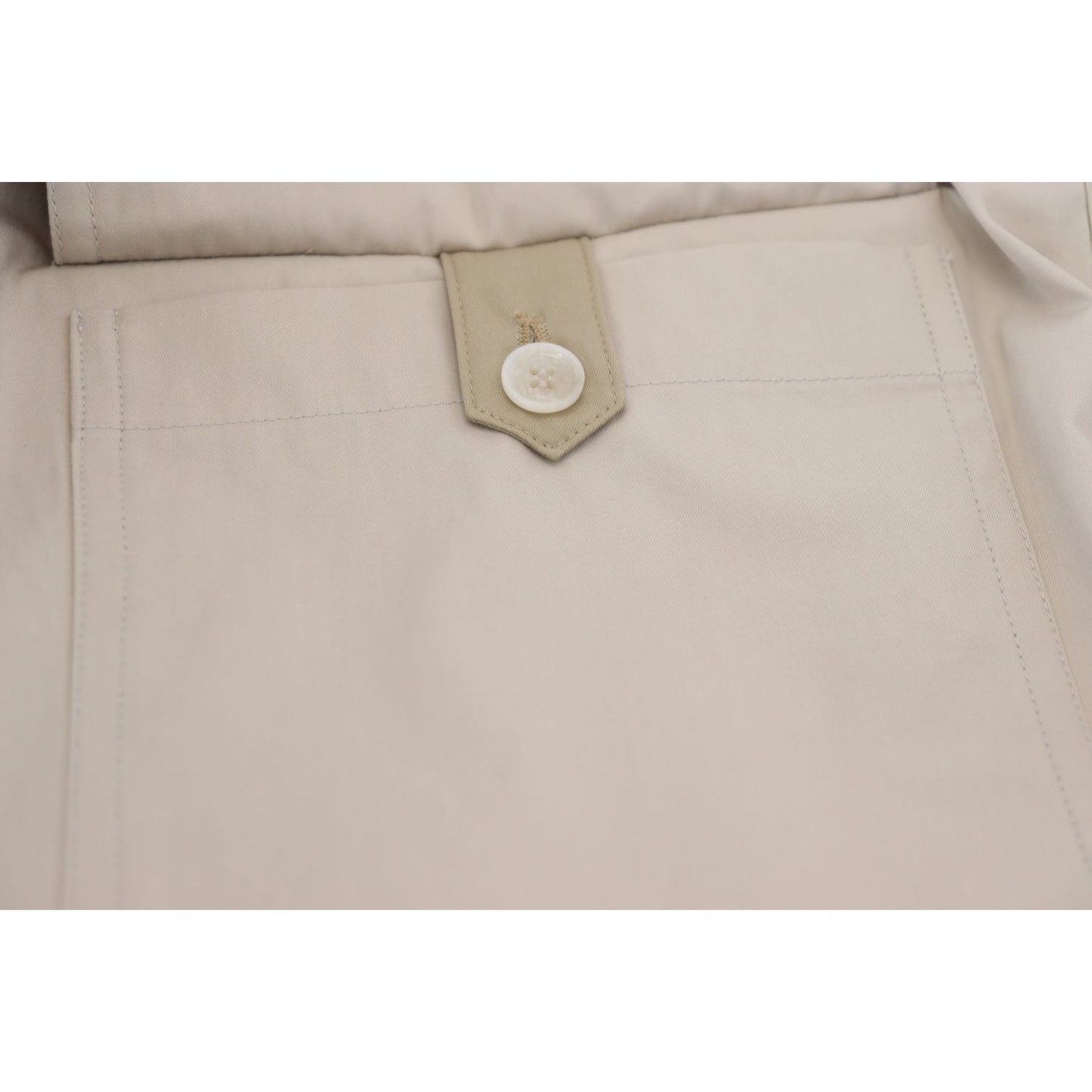 Dolce & Gabbana Elegant Beige Cotton Trousers Jeans & Pants Dolce & Gabbana