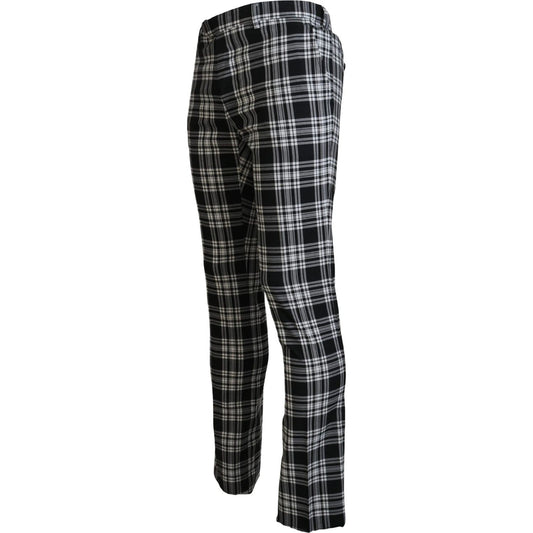 BENCIVENGA Elegant Black Pure Cotton Pants for Men BENCIVENGA