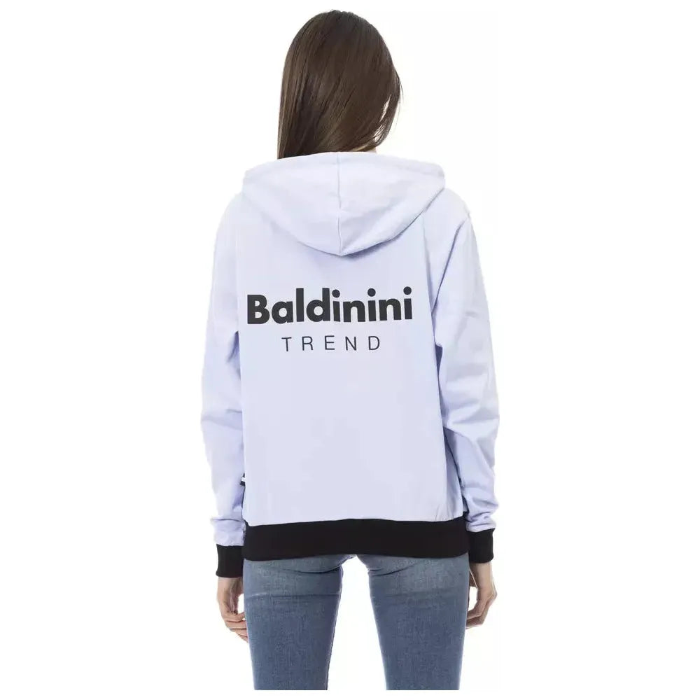 سترة نسائية من القطن باللون الأرجواني من Baldinini Trend