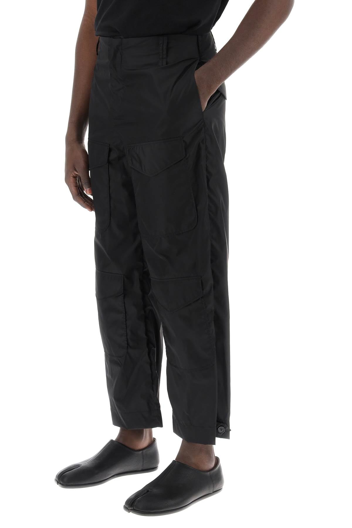 Simone Rocha nylon cargo pants for men Trousers Simone Rocha