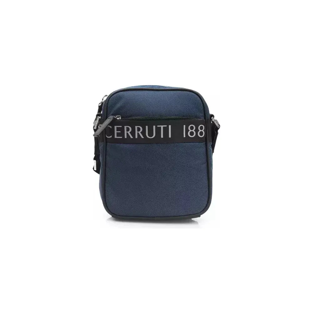 Cerruti 1881 Blue Nylon Women Crossbody Bag