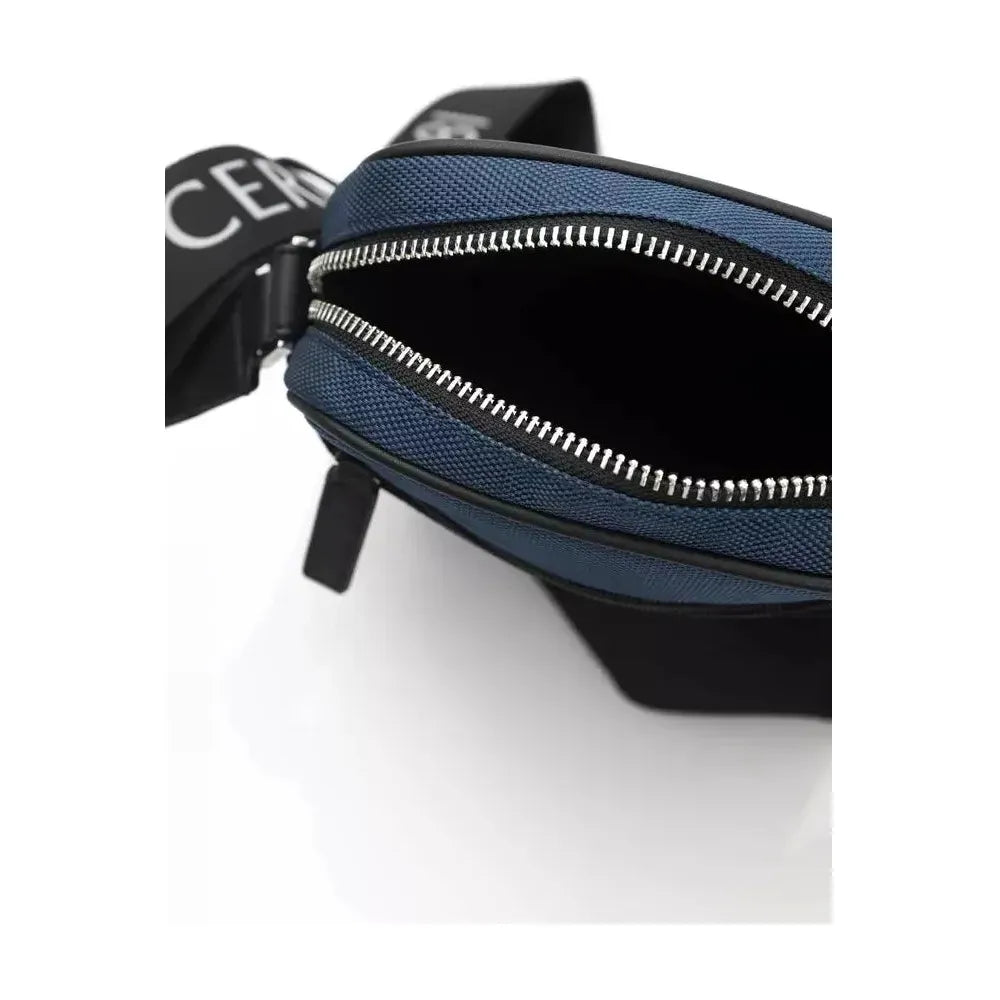 Cerruti 1881 Blue Nylon Women Crossbody Bag