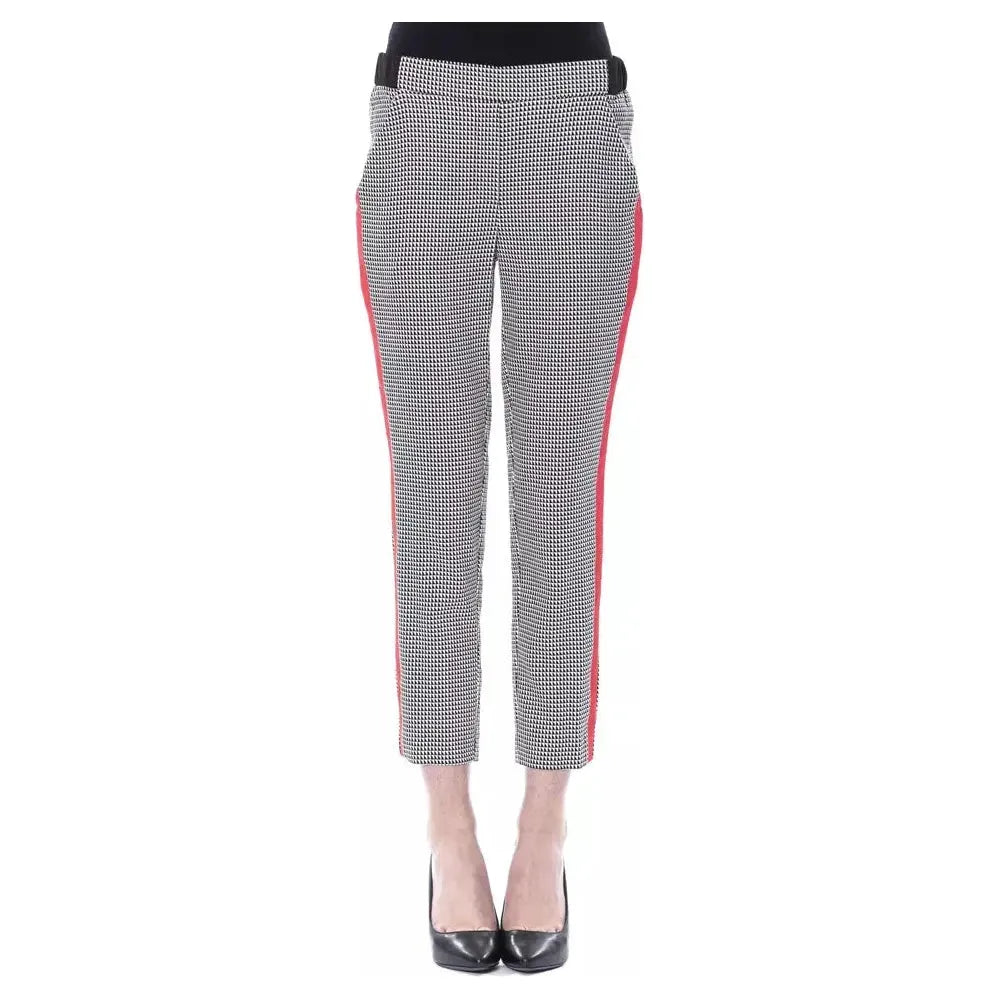 BYBLOS Black Viscose Women Pant BYBLOS