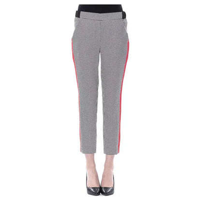 BYBLOS Black Viscose Women Pant BYBLOS