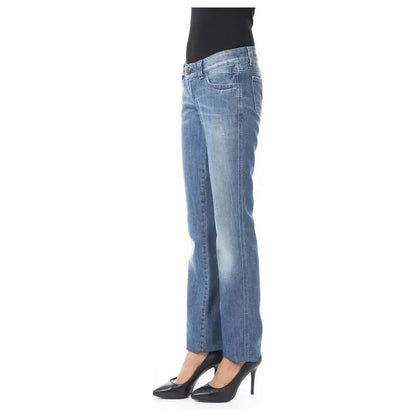 BYBLOS Blue Cotton Women Jeans
