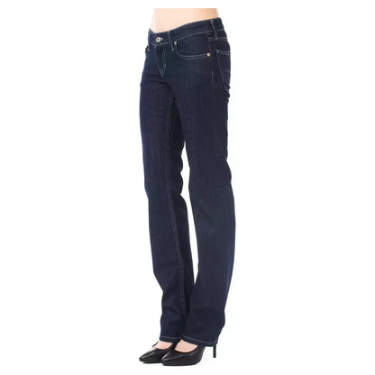Ungaro Fever Blue Cotton Women's Jeans