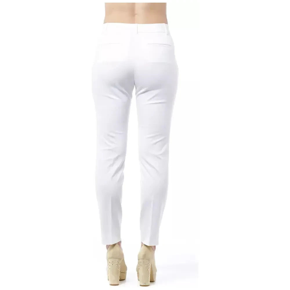 Peserico Chic High Waist Cigarette Leg Trousers Peserico