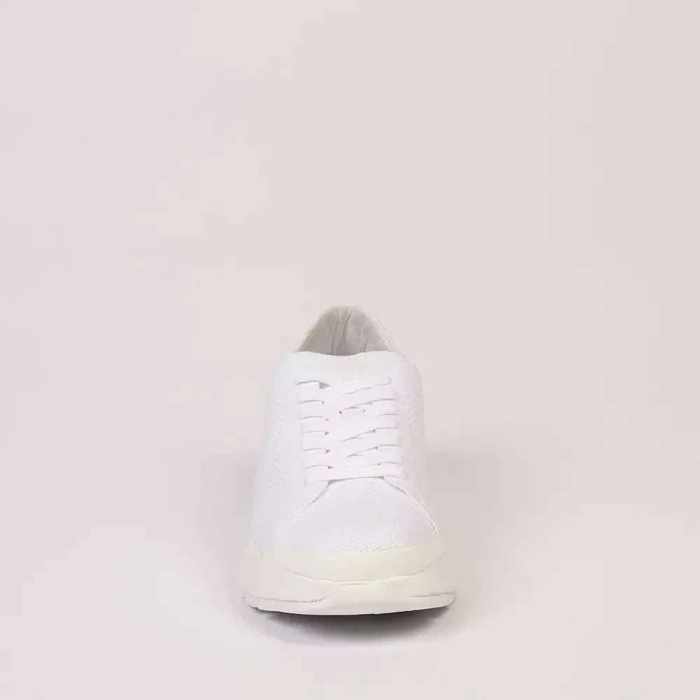 Neil Barrett White Textile Men Sneaker Neil Barrett