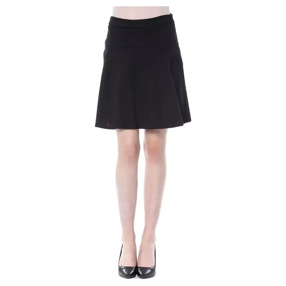 BYBLOS Black Polyester Skirt