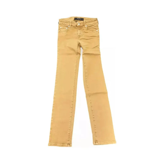 Jacob Cohen Beige Cotton Women's Jeans Jacob Cohen