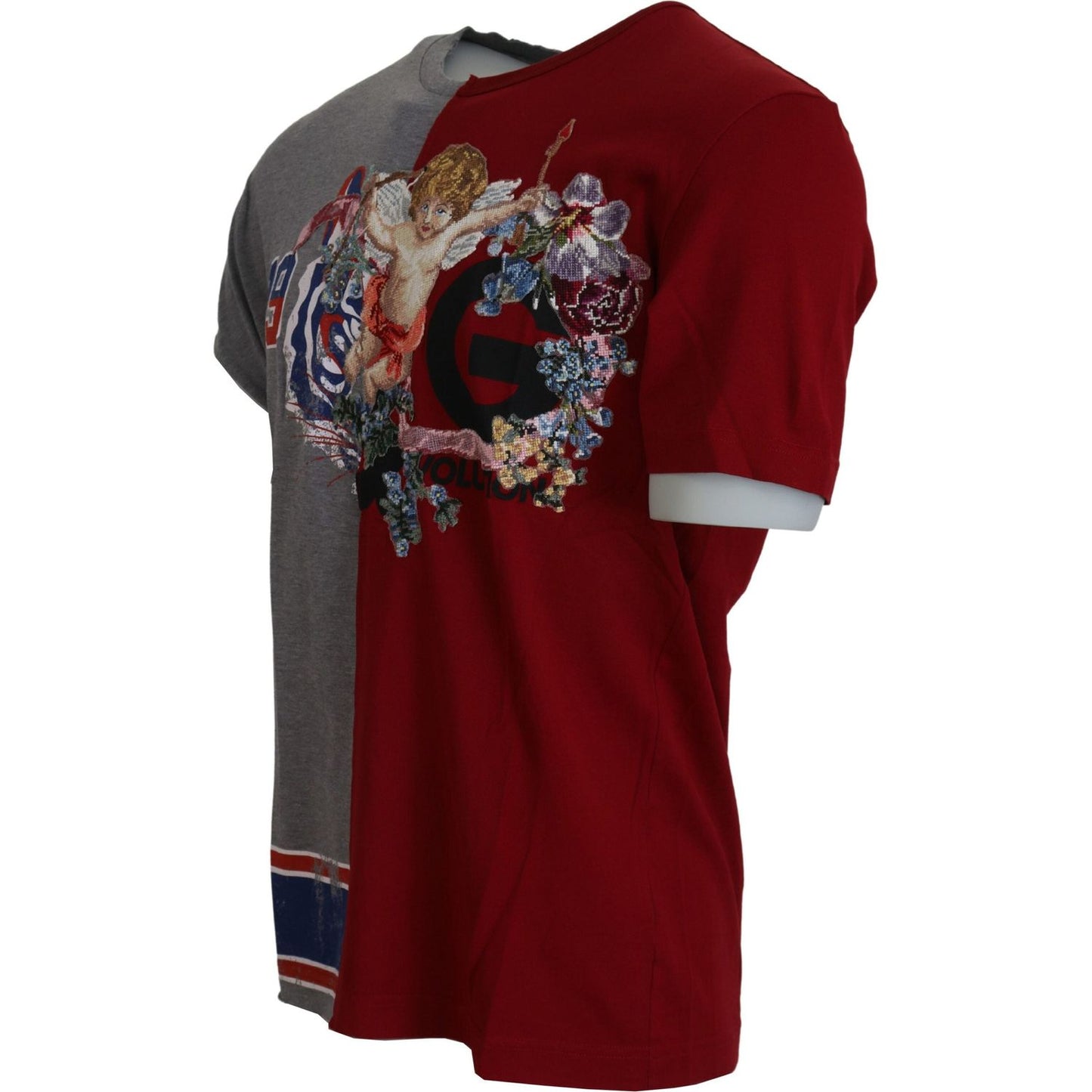 Dolce & Gabbana Floral Angels Crew Neck T-Shirt Dolce & Gabbana