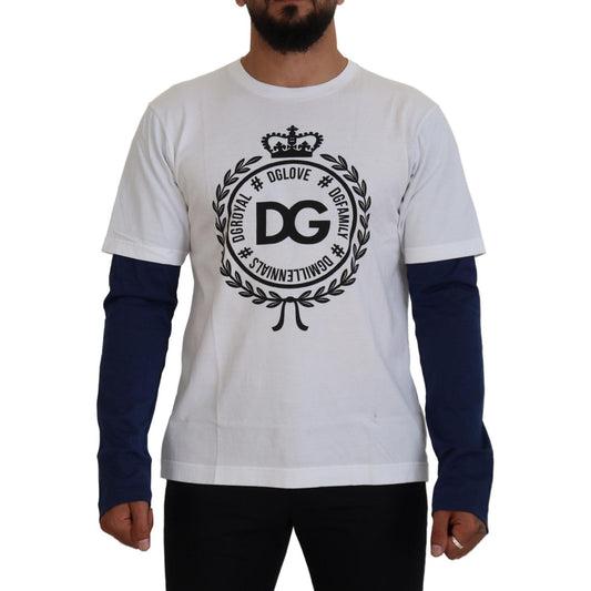 Dolce & Gabbana Elegant Crew-Neck Pullover Sweater Dolce & Gabbana