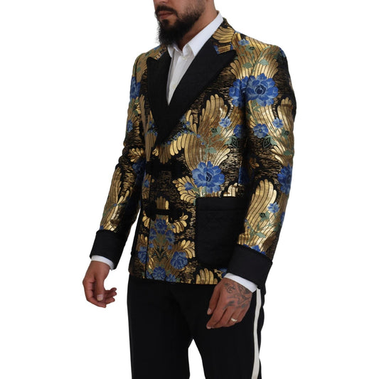 Dolce & Gabbana Elegant Floral Evening Party Blazer Dolce & Gabbana