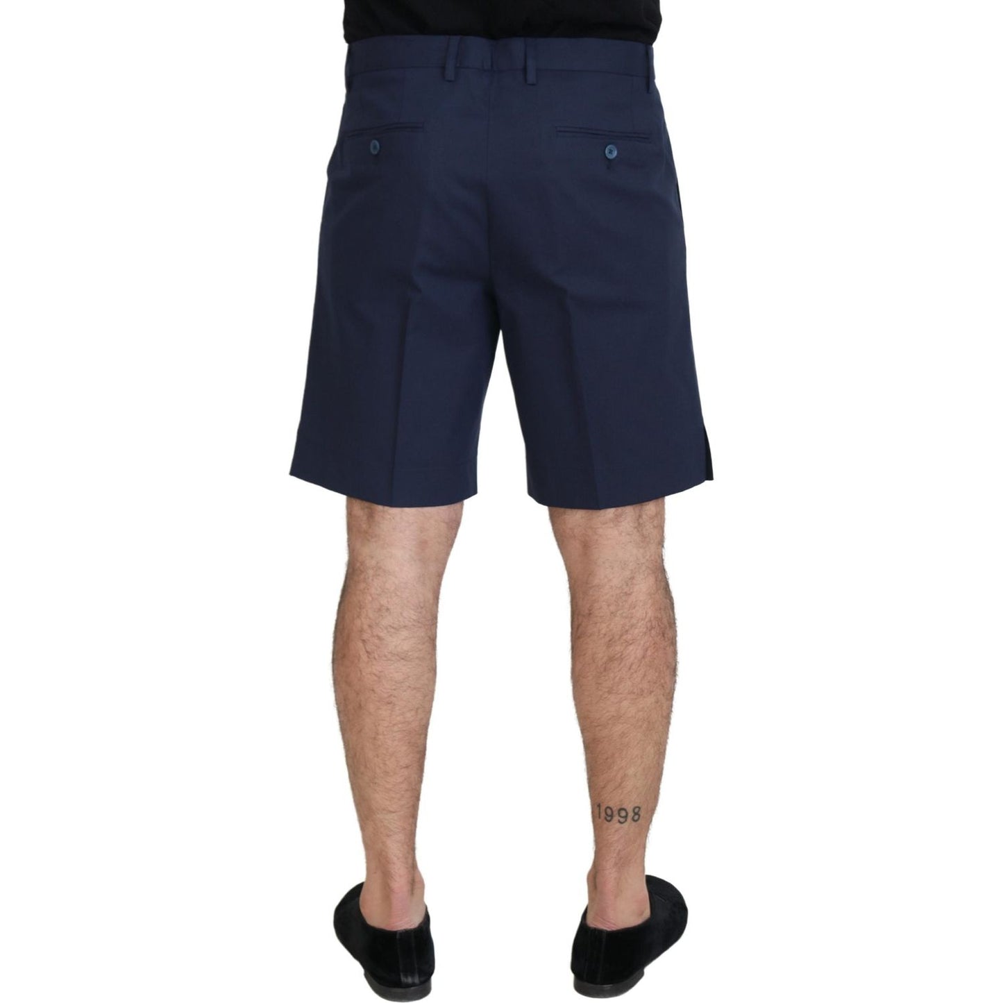 Dolce & Gabbana Elegant Blue Chino Shorts Dolce & Gabbana