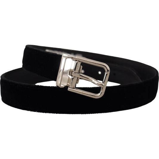 Dolce & Gabbana Elegant Grosgrain Leather Belt Dolce & Gabbana