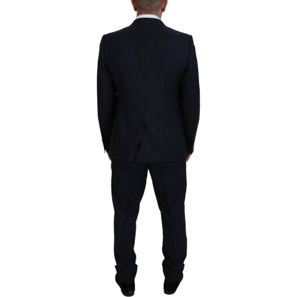 Dolce & Gabbana Blue Single Breasted 2 Piece MARTINI Suit