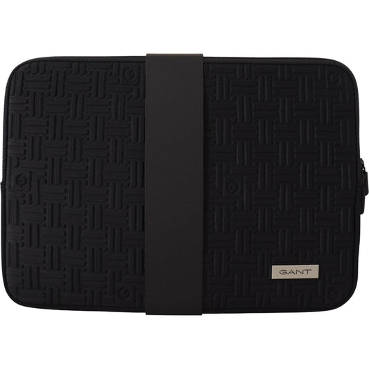 Gant Sleek Black Neoprene Laptop Sleeve Gant