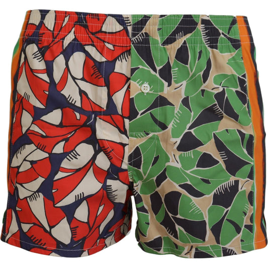 Dsquared² Multicolor Floral Men's Swim Shorts Dsquared²