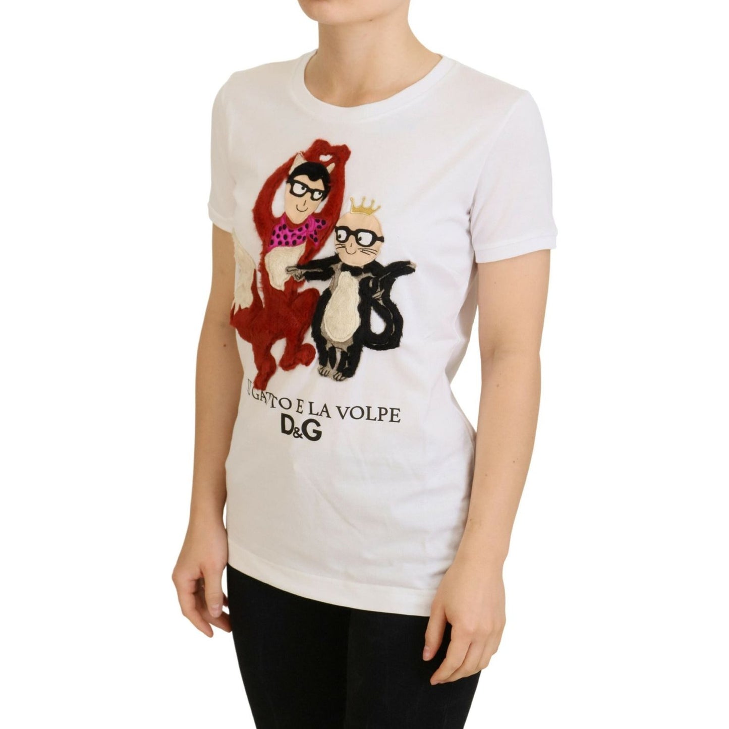 Dolce & Gabbana Iconic Prints Designer Cotton Tee Dolce & Gabbana