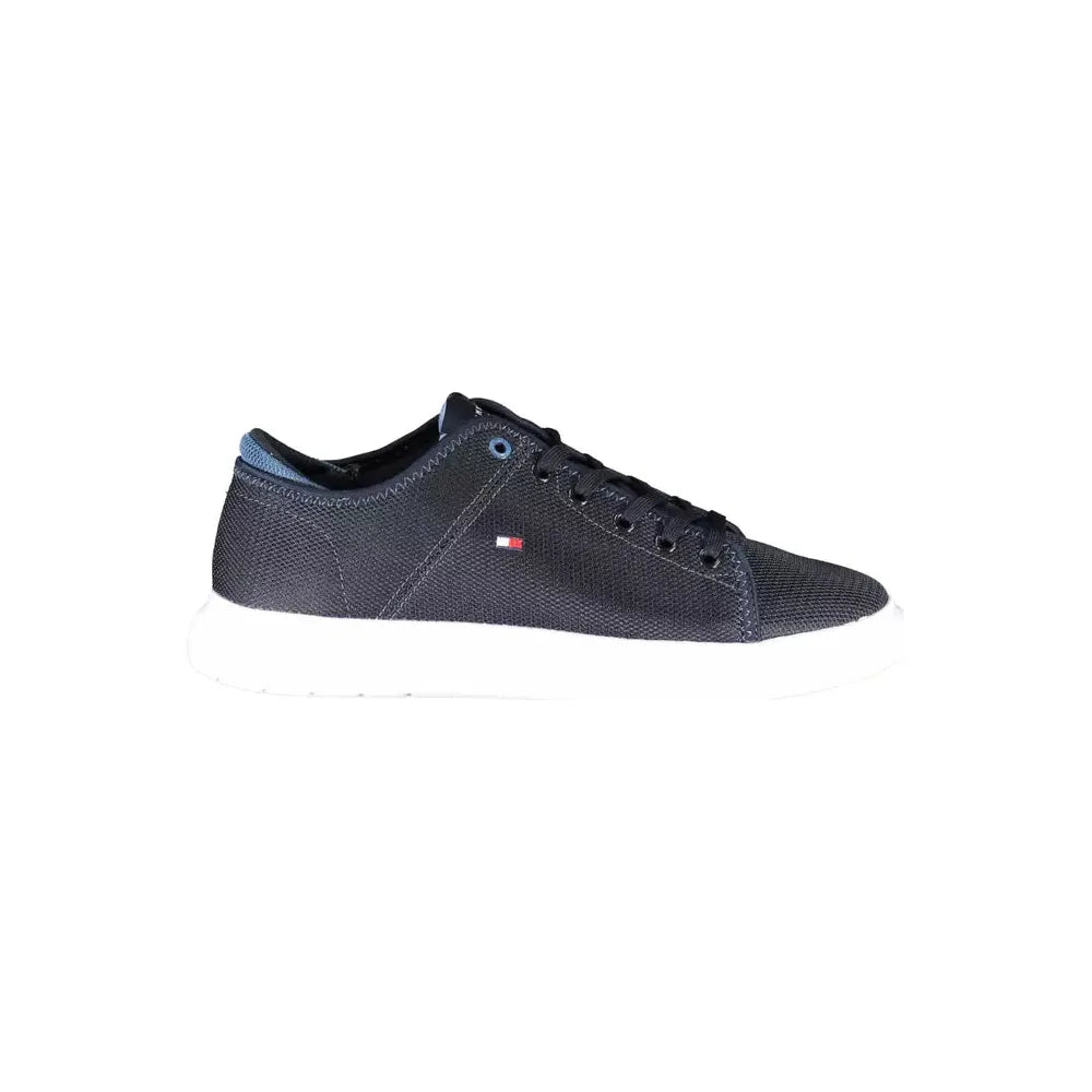 Tommy Hilfiger Blue Polyester Men Sneaker Tommy Hilfiger