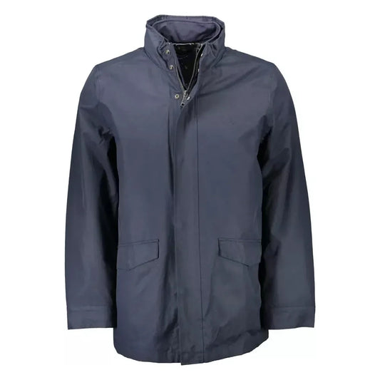 Gant Blue Polyester Men Jacket Gant