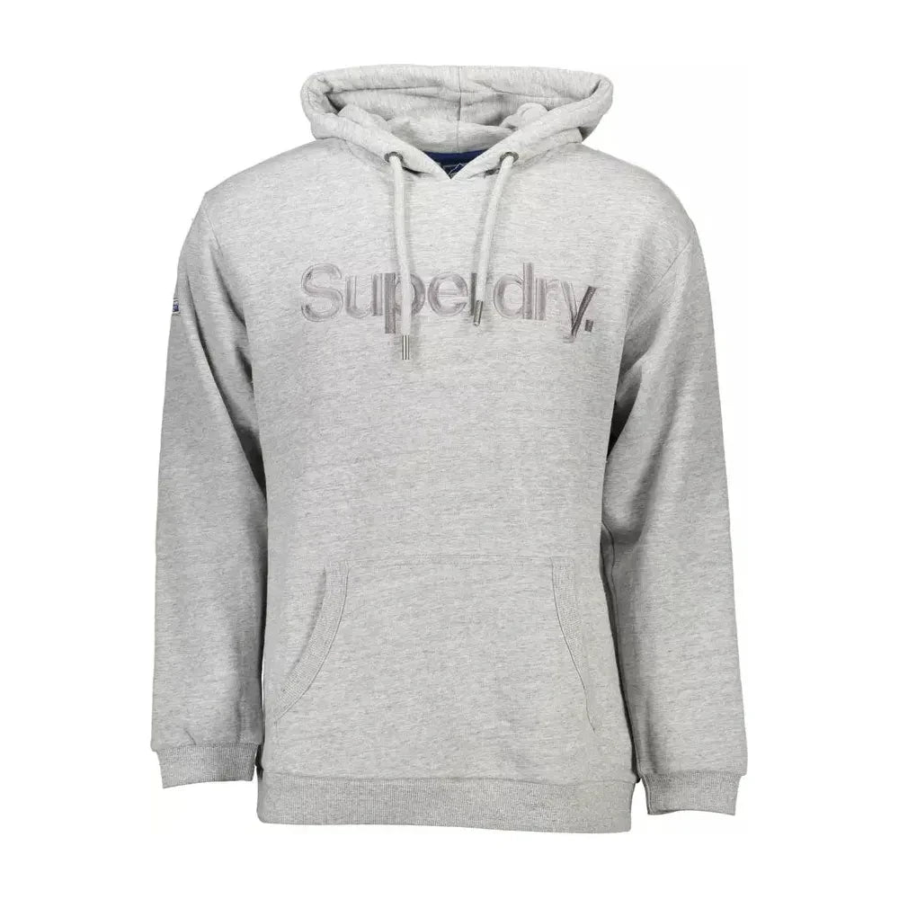 Superdry Gray Cotton Men Sweater Superdry