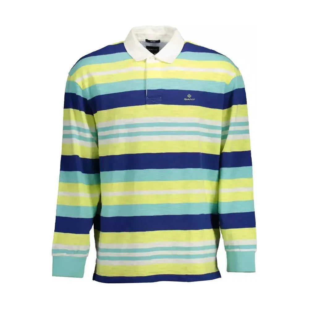 Gant Yellow Cotton Men Polo Shirt Gant