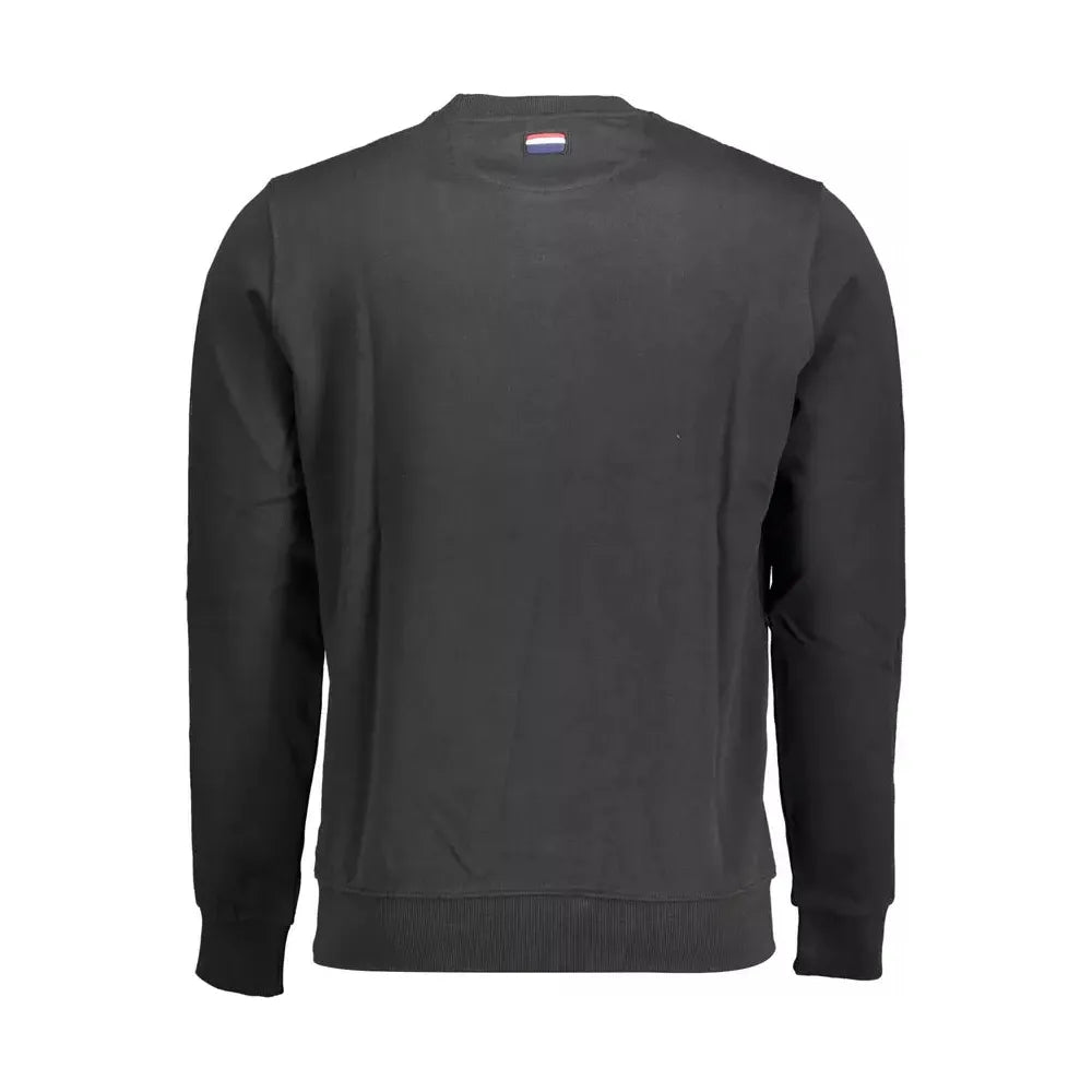 U.S. POLO ASSN. Black Cotton Men Sweater U.S. POLO ASSN.