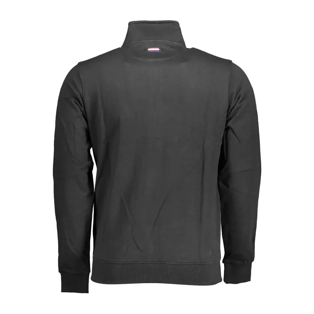 U.S. POLO ASSN. Black Cotton Men Sweater U.S. POLO ASSN.