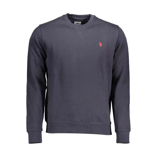 U.S. POLO ASSN. Blue Cotton Men Sweater U.S. POLO ASSN.