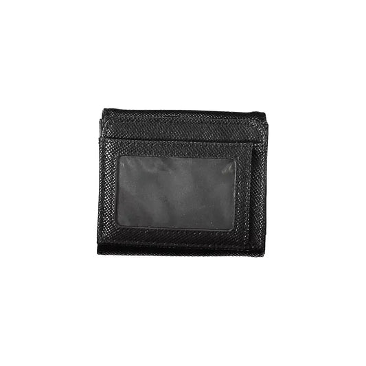 Guess Jeans Black Polyethylene Women Wallet Guess Jeans