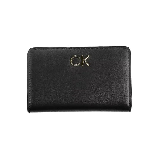 Calvin Klein Black Polyethylene Women Wallet Calvin Klein