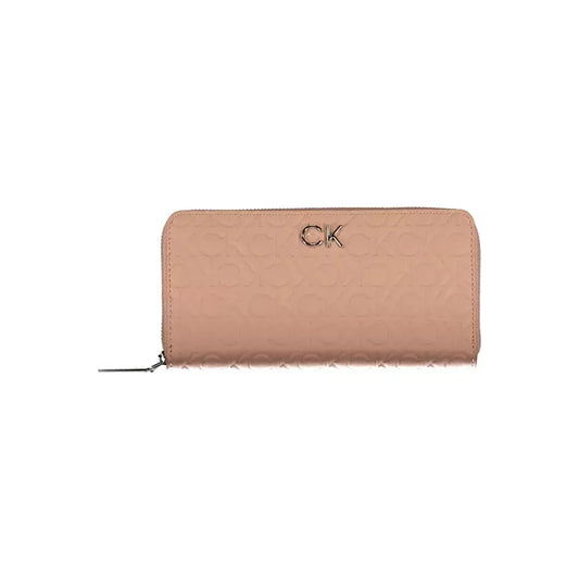 Calvin Klein Pink Polyester Women Wallet Calvin Klein