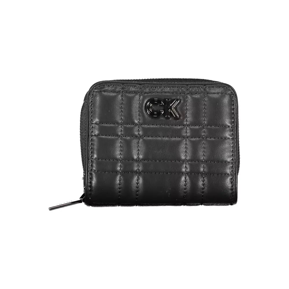 Calvin Klein Black Polyester Women Wallet Calvin Klein